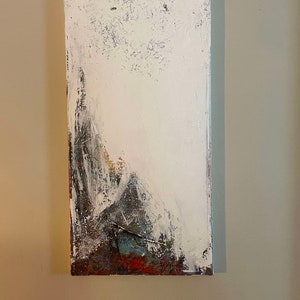 Abstract painting print, Neutral colors large minimalist abstract art, Modern textured pastel multicolor, Trendy aesthetic wall art