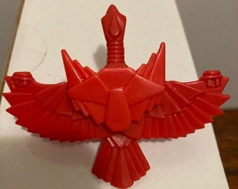SilverHawks Kenner 1986 Vintage Mo-lec-u-lar Volt-ure Vulture Companion Action Figure Accessory 80's Cartoon Classic Character Silver Hawks