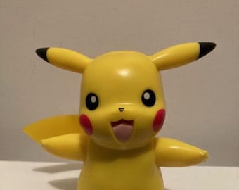 Pokemon Pikachu Talking Animated 4.5" Figure 2019 Glowing Cheeks, Moving Ears & Arms Works Great Cute Light and Sound Electronic Toy
