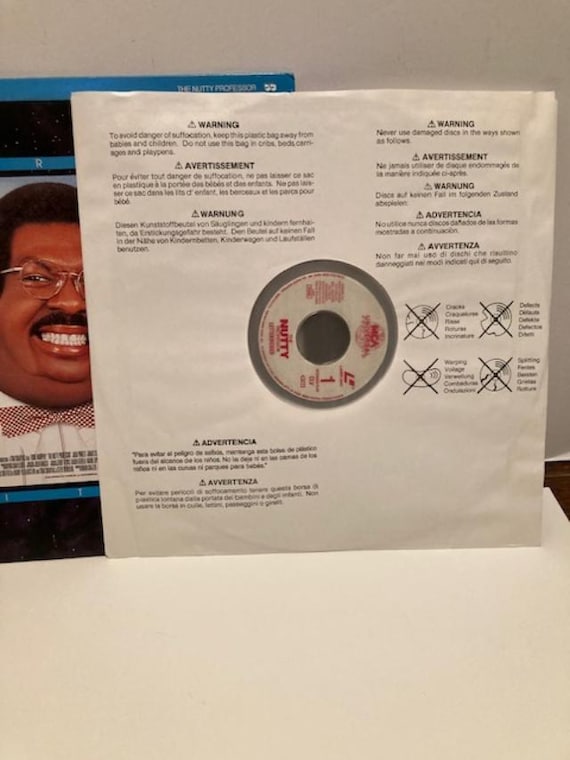Nutty Professor 1996 Laserdisc Movie Eddie Murphy Comedy PG-13 MCA