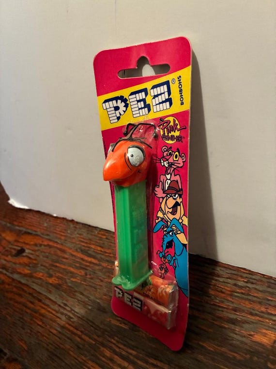 PEZ 1996 Pink Panther Vintage 90's Ant Candy Dispenser Sealed MOC