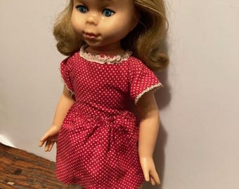 Dee-dee Cut'n Button Doll 1964 Mattel 14 Dee-dee Cut'n Button Doll 1964 Mattel 14