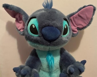 Stitch as Dog Vintage 2002 Original Authentic Disney Store Exclusive Large 14" Plush Retired Lilo Experiment 626 Sci-Fi Alien Cartoon