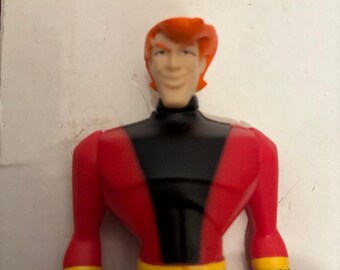 JLU Elongated Man Mattel 2004 4.25" Action Figure DC Universe Classic Red Comic Book Costume Justice League Unlimited JLA Comics Superhero
