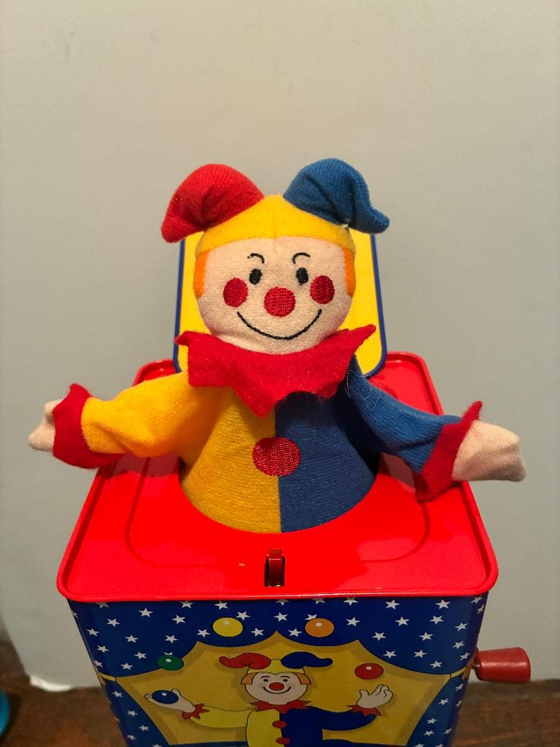 Clown Vintage En Celluloïd – Personnage Cirque Rétro, Jouet Ancien