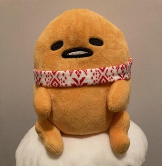 Sanrio Gudetama The Lazy Egg w/Winter Scarf 2022 9