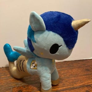 Tokidoki Corsica Mermicorno 10&quot; Minky Plush Simone Legno Lifestyle Design 2017 Series 1 Unicorn Mermaid Diamond Pony Aurora World Kawaii