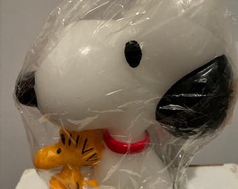 Companion Snoopy X Peanuts Karimoku Sculpture Carved in Walnut