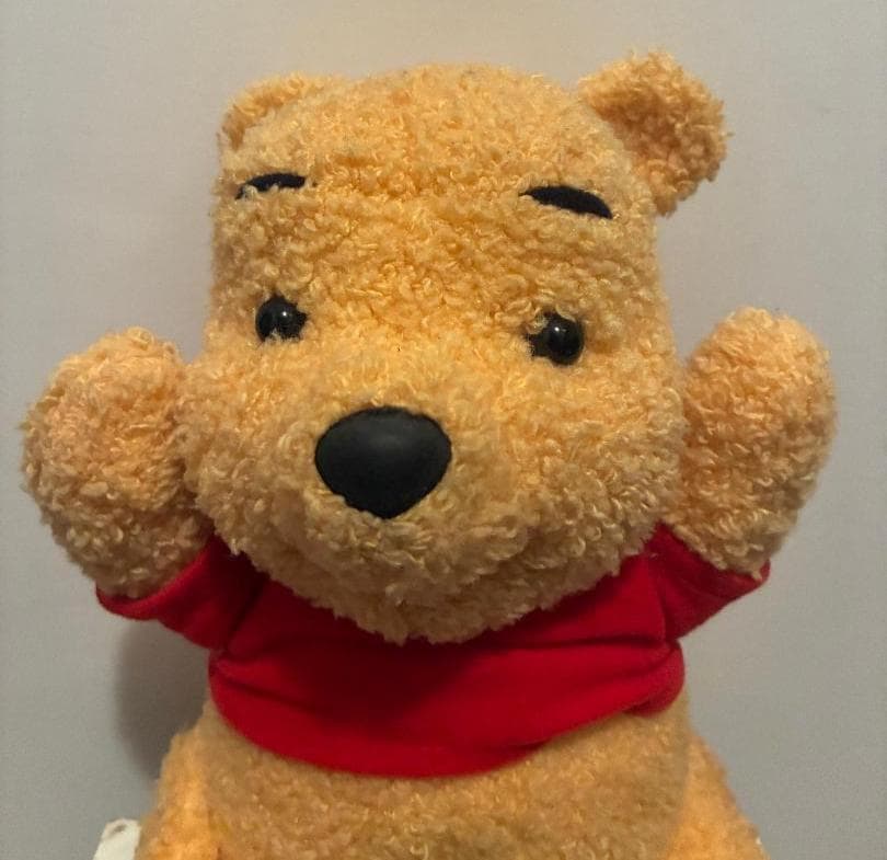 Disney Winnie the Pooh 1998 Sing 'n Giggle Plush Works Jointed