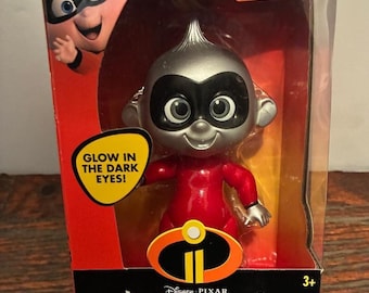 Incredibles 2 Metal Jack-Jack MIB Disney Pixar Limited Edition 5" Superhero Figure Target Exclusive Collectible GITD Eyes Jakks Pacific 2018