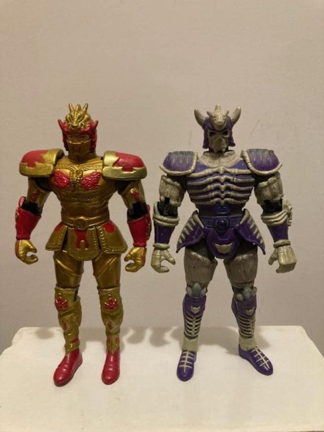 Mystic Knights of Tir Na Nog Bandai 1998 Rohan Mystic Fire Knight