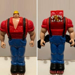 Real Ghostbusters Original Kenner 1988 Wave 4 Haunted Human Hard Hat Horror Ghost 6&quot; Action Figure Vintage 80&#39;s Classic Cartoon Columbia
