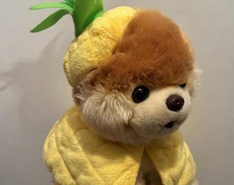 Boo the World's Cutest Dog 9" Plush w/Pineapple Outfit Stuffed Animal Gund Pomeranian Puppy Famous Internet Sensation Facebook Celebrity Pup