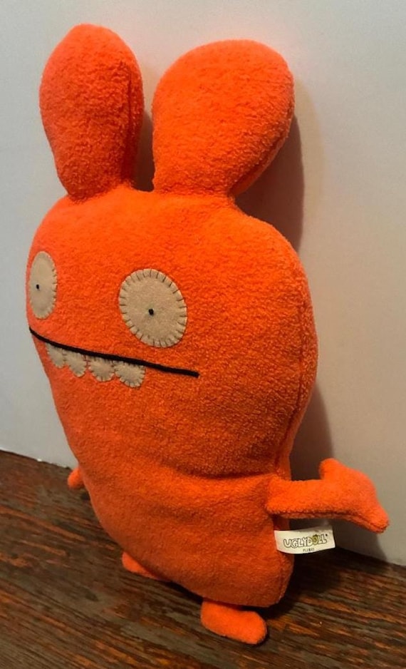 Uglydoll Ugly Doll Plunko 2007 Orange Plush 11