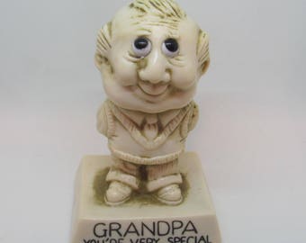 1973-75  R& W Berries Co. # 9068  Figurine "Grandpa You're Very Special"