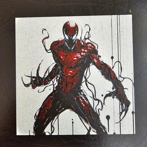 Carnage Symbiote 3D Hueforge Art