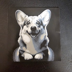 Corgi 3D Hueforge Art