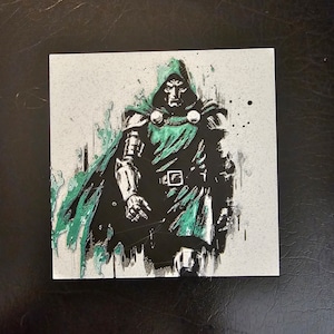 Doctor Doom, Victor Von Doom, Fantastische 4 3D Hueforge Art