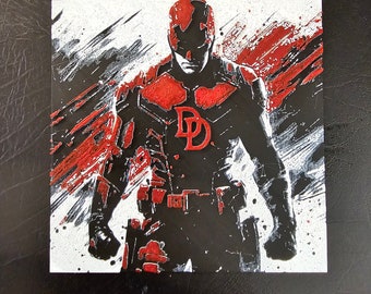 Daredevil 3D Hueforge Art
