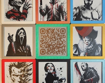 Pick Your Own 4 Piece Set Hueforge prints.