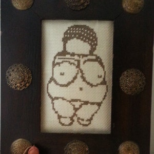 Venus of Willendorf Cross Stitch PDF Pattern image 5