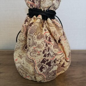 My Pretty Dice Bag - Fantasy Map