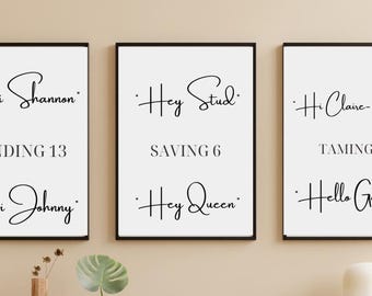 Boys of Tommen: Couple quotes and book names- 3 pack poster