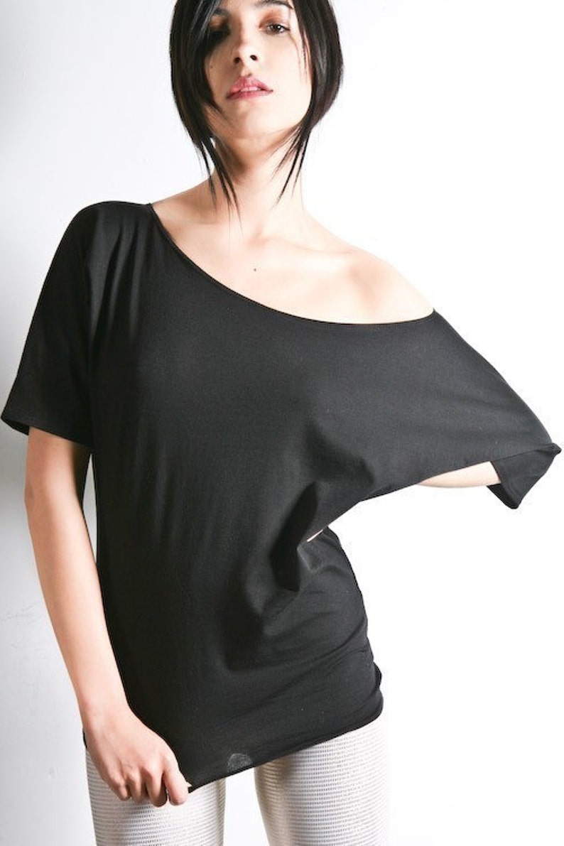 off shoulder cotton top