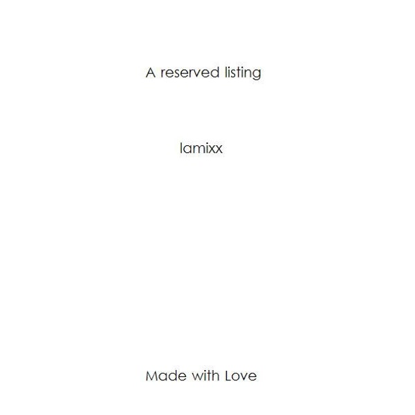 Reserved for BellaKay