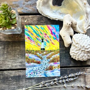 Impression de carte postale Phare de Tybee