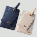 Personalized Passport Cover and Luggage Tag Custom Passport Holder Travel Accessories Gift Travel Ideas Holiday Gift Wedding Favors