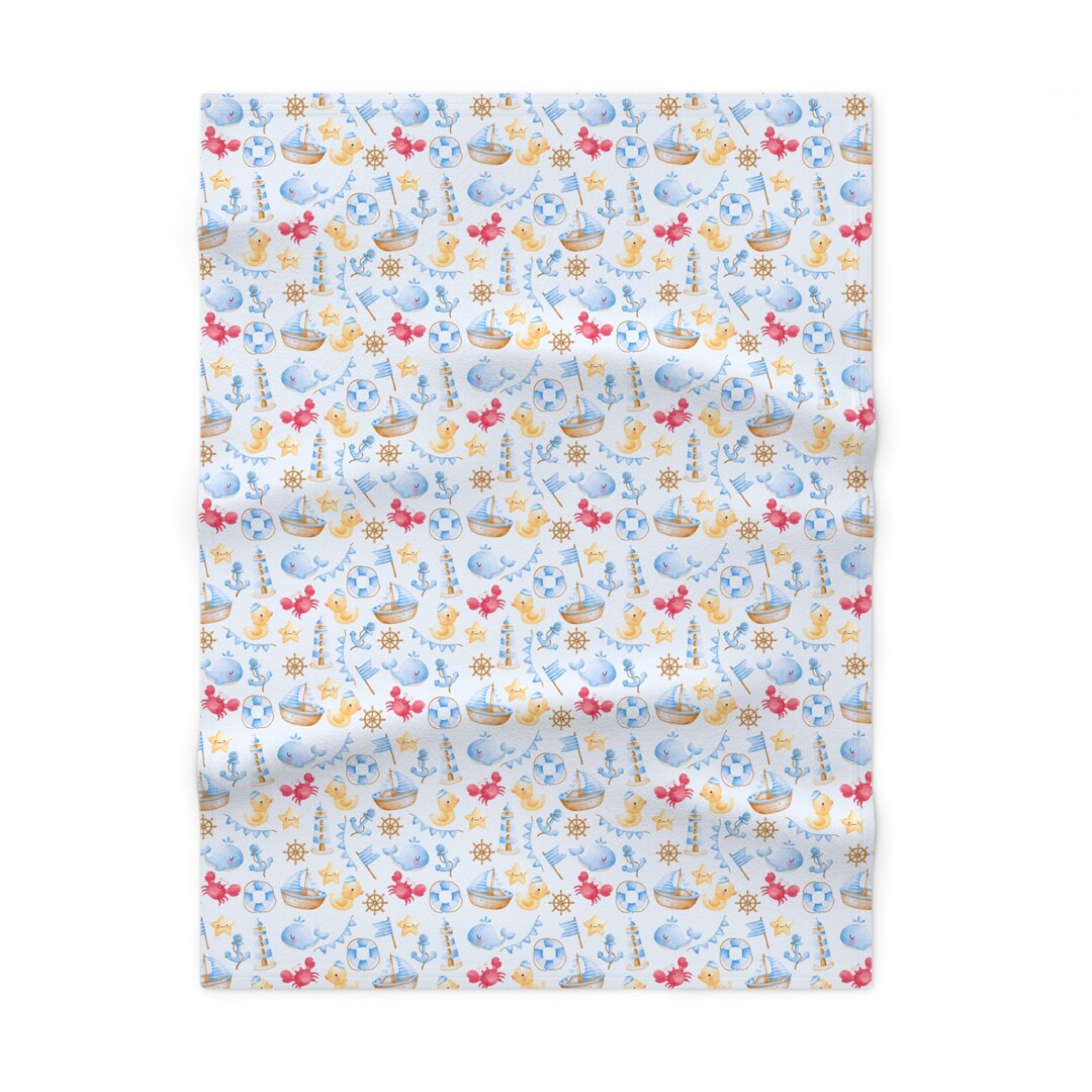 Soft Blue Baby Blanket