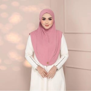 Instant Hijab Cotton Ready to Wear Gift for Her Gift for Women Wedding Gift Free Shipping