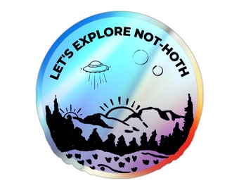 Pegatinas holográficas que permiten explorar Not-Hoth