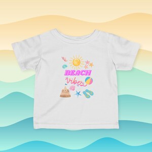 Beach Vibes Infant Fine Jersey Tee