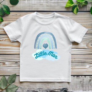 Little Man Rainbow Infant T-Shirt