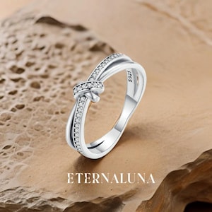 925 Sterling Silver Knot Ring