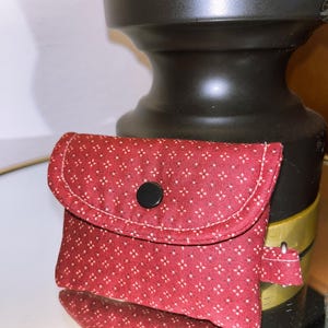 Mini billetera con llavero hecha a mano, billetera con cierre a presión, bolsa para cosméticos, bolsa para lápiz labial, mini bolsa, bolsa para tarjetas