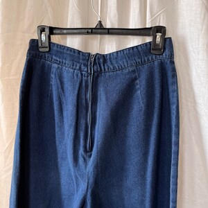 Vintage Denim Jeans, Wide Leg Sailor Style Jeans by New York Line ...