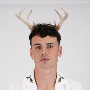 Stag Antlers Horns Cosplay Halloween Costume Deer Reindeer Christmas Do Oliver Felix Lottie Goat Demon Anime Devil Festival Outfit Goth