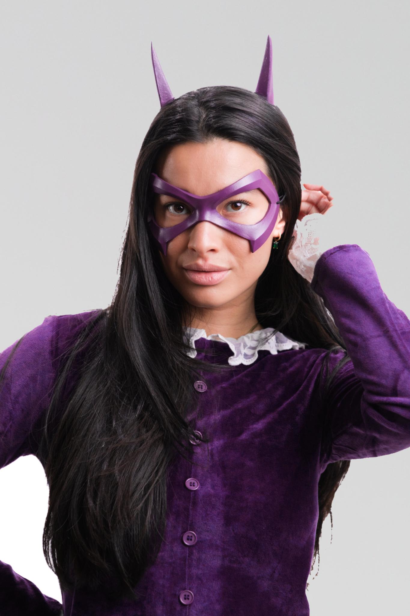 Purple Batgirl Costume - Etsy