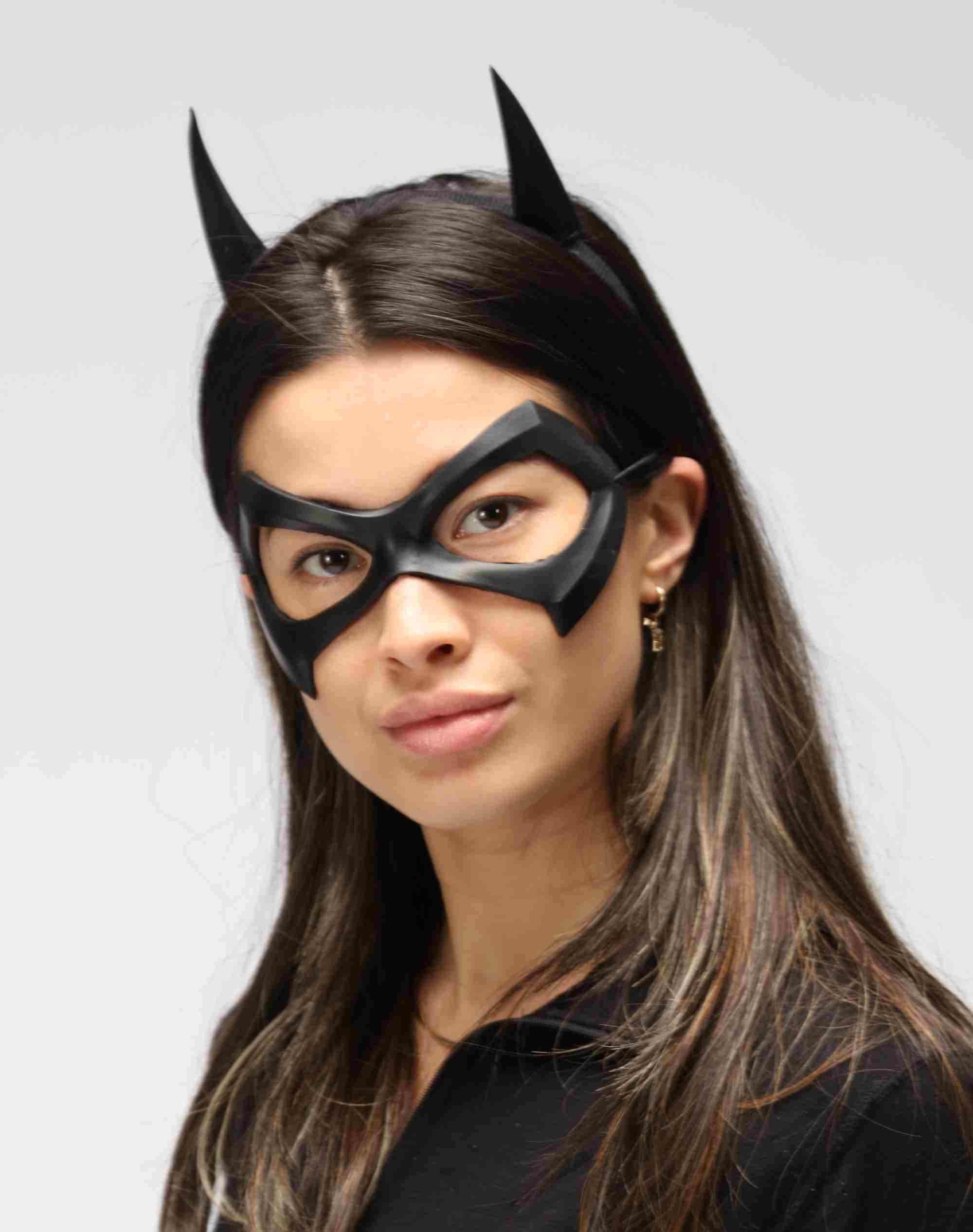 バットガール マスク カウル コスプレ バットガール マスク カウル コスプレ コスチューム・コスプレ