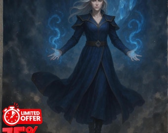 Custom Fantasy Character Portrait, Dungeons and Dragons Art, Personalized D&D Commission, RPG Character Art - 75% off limited time