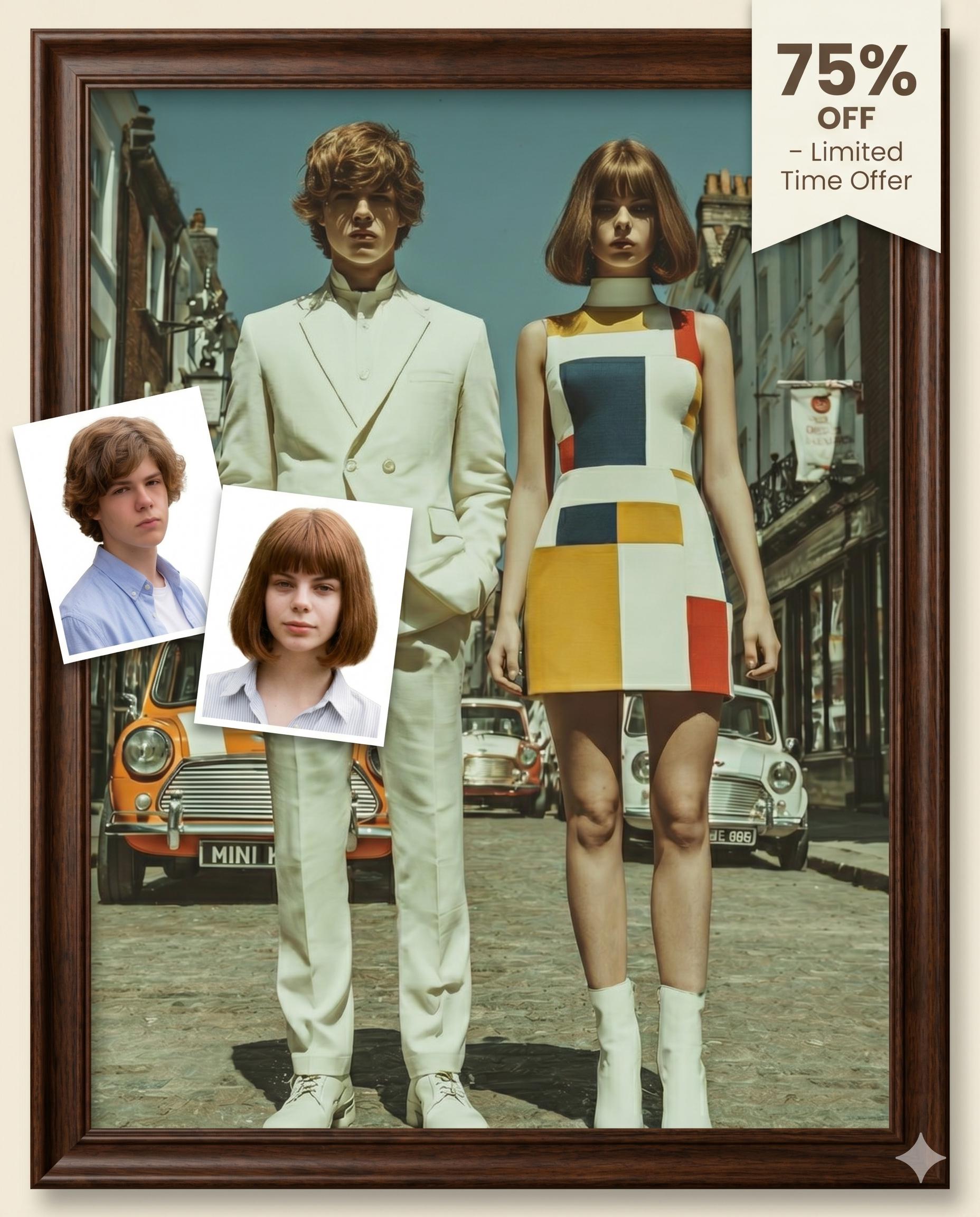 Swinging london 60s - Etsy 日本
