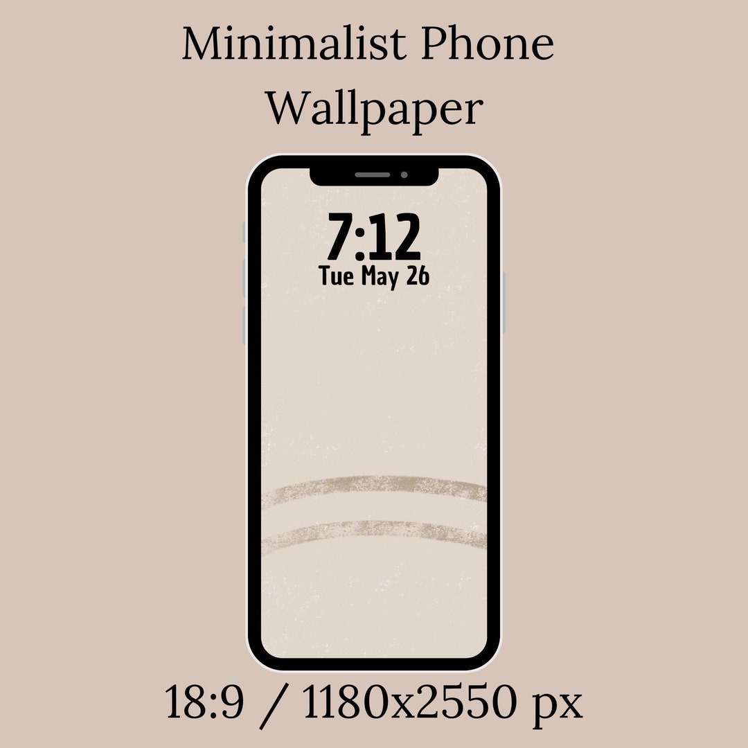Minimalist Wallpaper for Phones, Aesthetic Wallpaper, Neutral Wallpaper ...