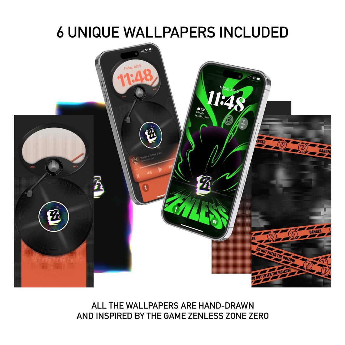 ZENLESS App Icon Pack 73 Icons, 6 Wallpapers, 4 Widgets Ios & Android ...