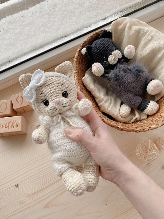 kitten Crochet Pattern PDF | Amigurumi Plush Toy | Cute DIY Animal Gift | English Crochet Tutorial