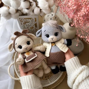 2 in 1 Goat Kids the Goat Crochet Pattern PDF | Amigurumi Plush Toy | Cute DIY Animal Gift | English Crochet Tutorial