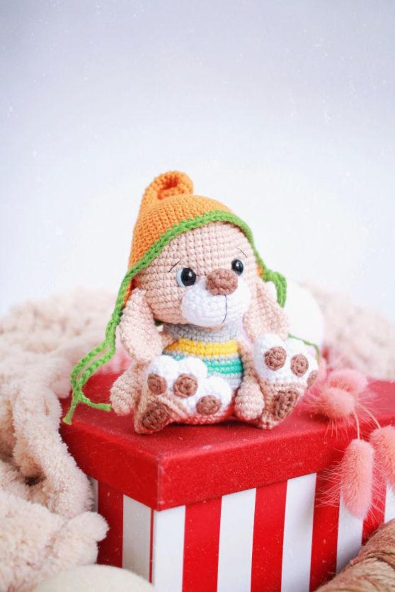 Toby the Rabbit Crochet Pattern in English Amigurumi Tutorial DIGITAL ...