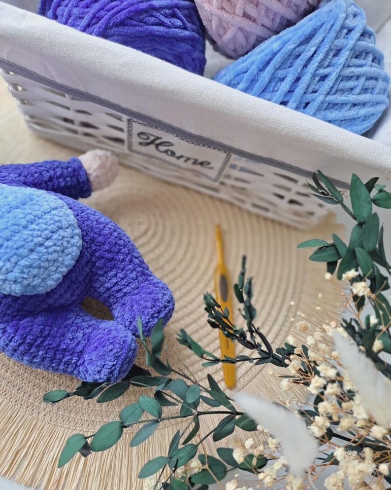 2 in 1 Stitch and Angel Crochet Pattern PDF | Amigurumi Plush Toy | Cute DIY Animal Gift | English Crochet Tutorial image 6